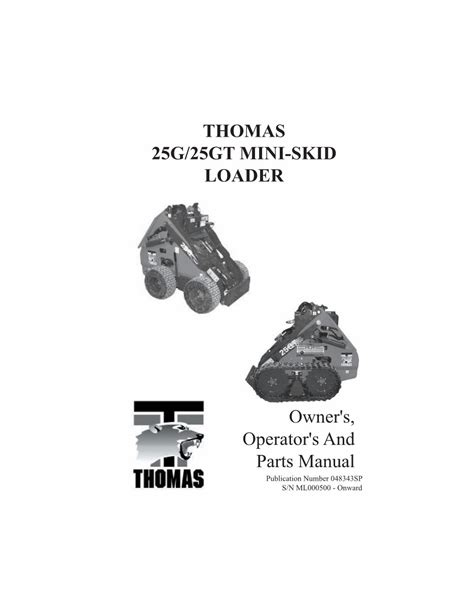 who makes thomas skid steer|thomas skid steer replacement parts.